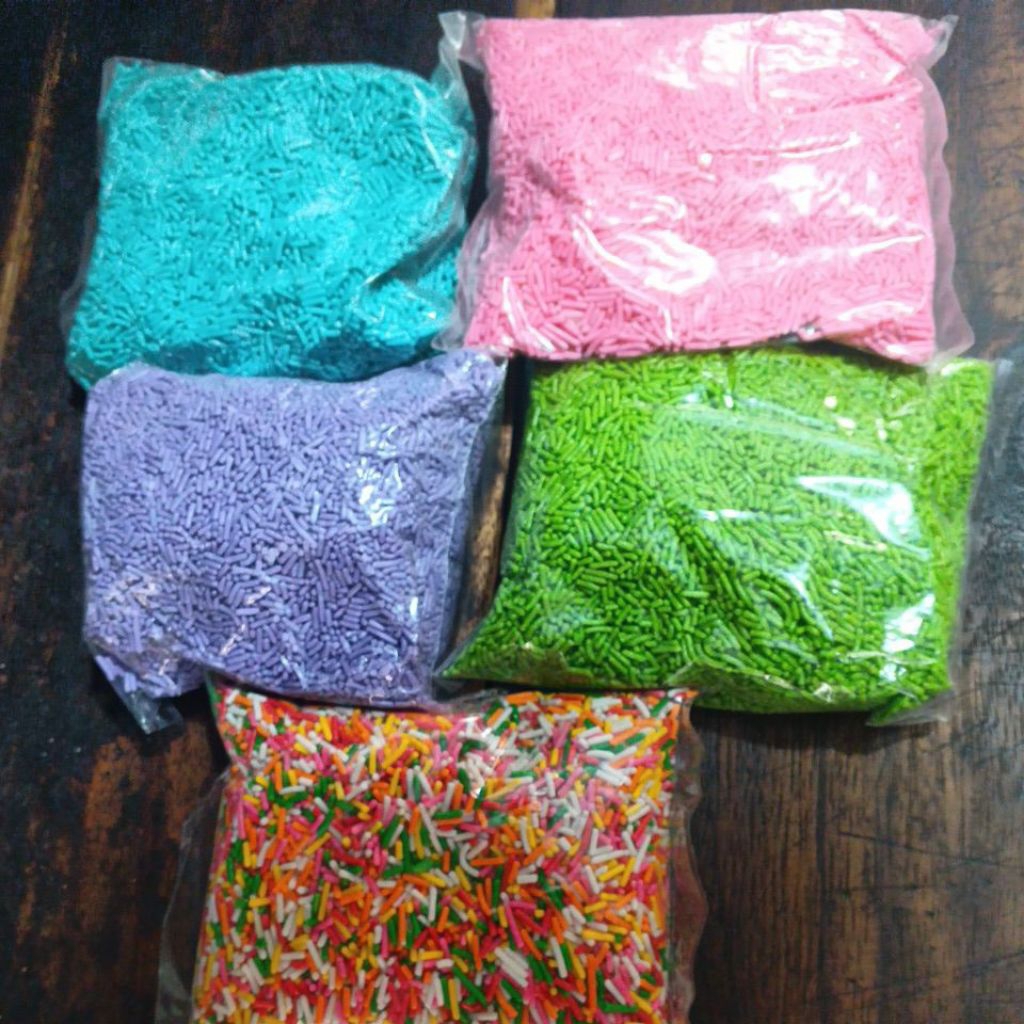 Mesis Warna-Warni/Toping Kue/Donat/250gr
