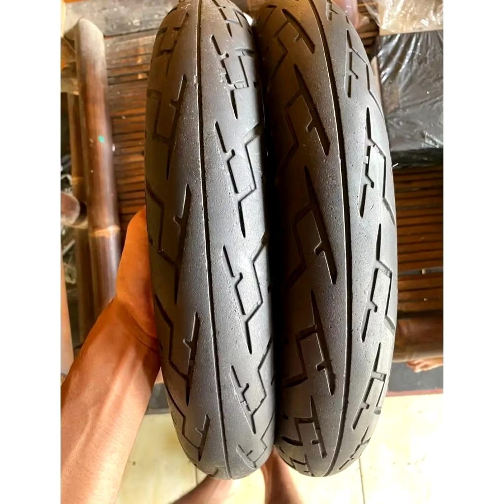 MURAH!! Sepasang Ban second matic ring 14 UK 80/90 & 90/90 ring 14