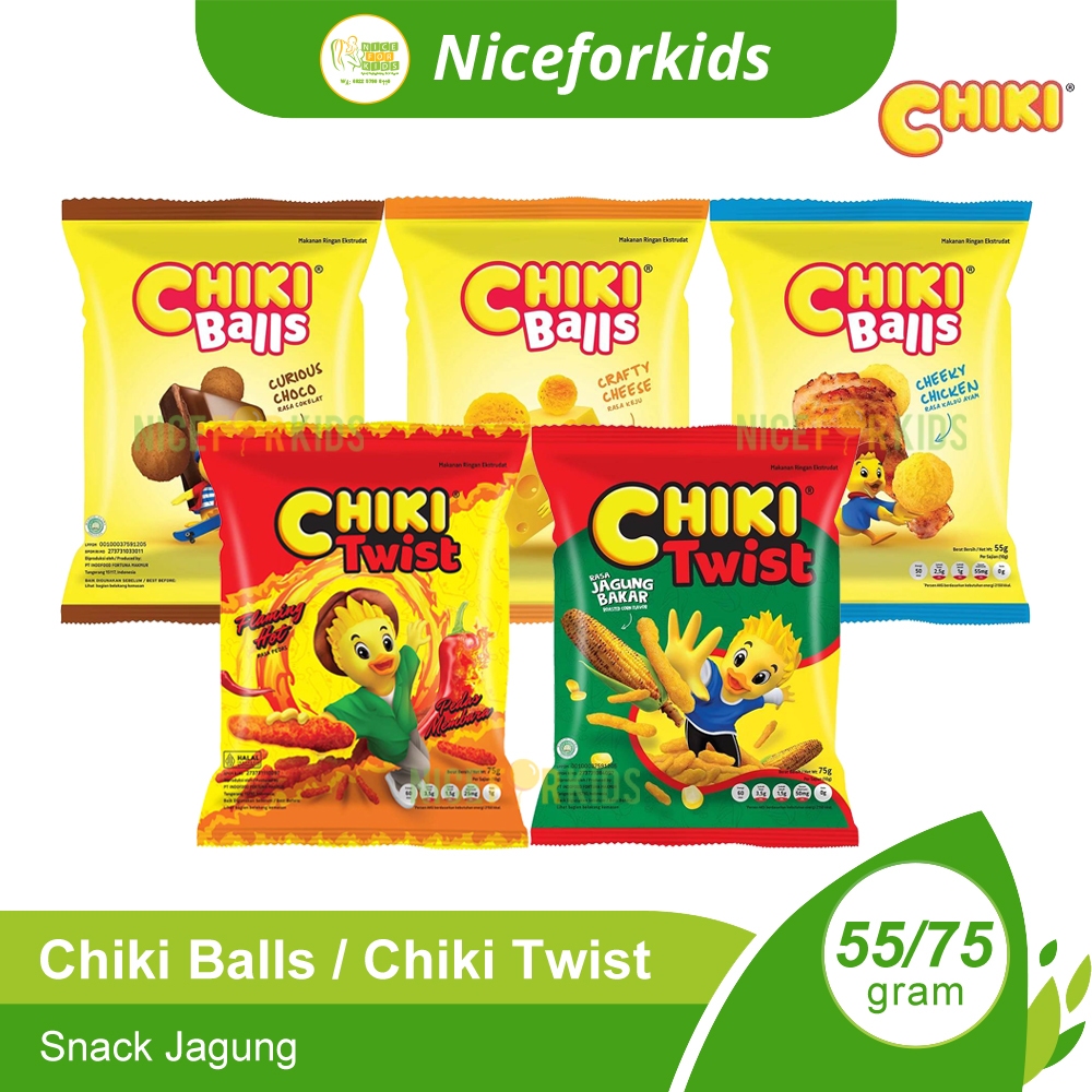 Aneka Snack 1PCS Chitato 35gr / Chitato Lite 35gr / Chiki Balls 55gr / Chiki Twist 75gr / Cemilan Ri