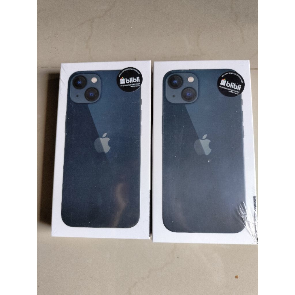 Iphone 13 hitam segel utuh