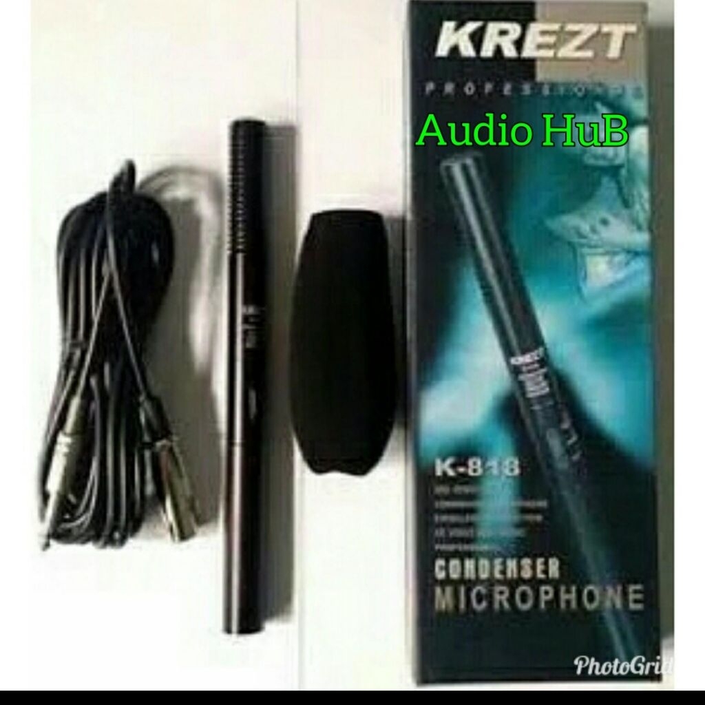 Mic Condensor Krezt K 818 Microphone Condensor Krezt K818 Original