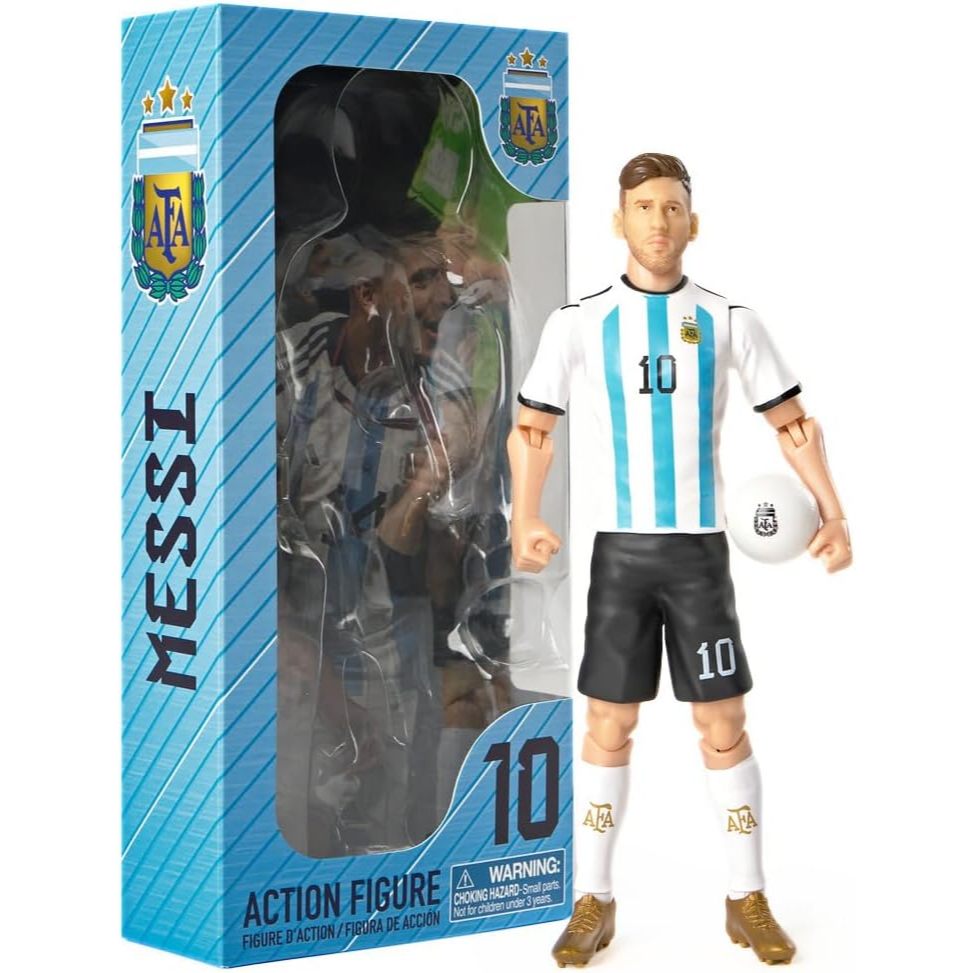 Banbo Toys Argentina AFA Lionel Messi 8" Collectible Soccer Action Figure