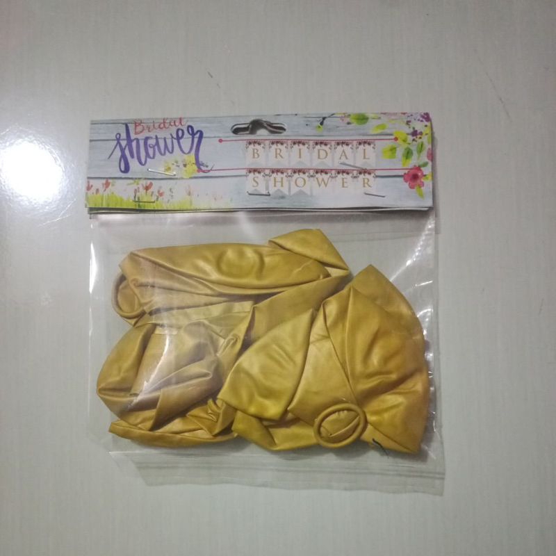 Balon gold chrome 12 inch