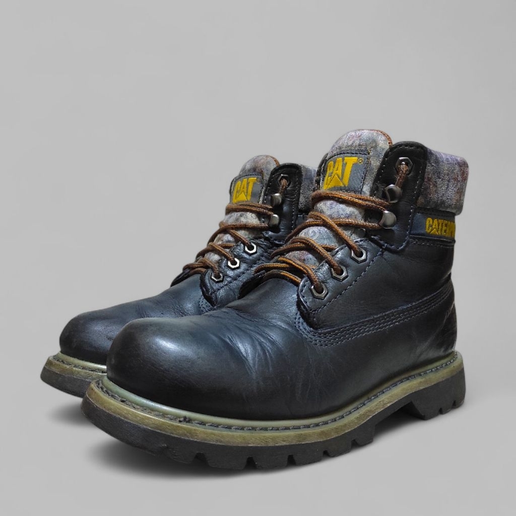 Sepatu Boots Pria Kulit CAT Colorado Size 40