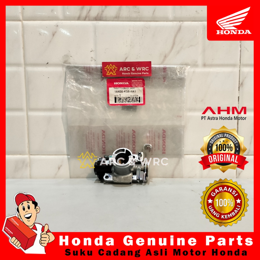 Throttle Trotol Body Assy Motor Honda Revo FI // 16400K58N41