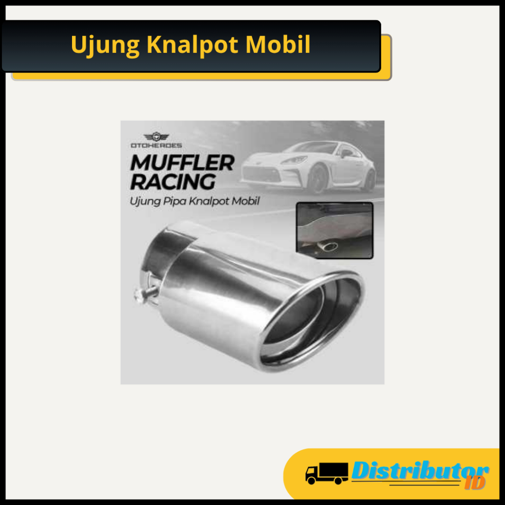 Ujung Pipa Knalpot Mobil Racing Variasi Muffler PNP Model Baut Universal