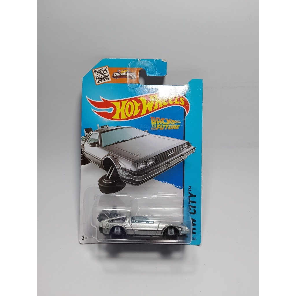 Hot Wheels Time Machine Hover Mode Baru Blister Langka Diecast Inspirasi Film Back to the Future den