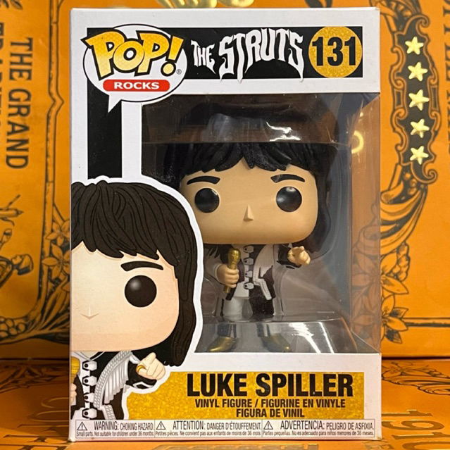 Funko Pop Rocks: The Struts - Luke Spiller #131