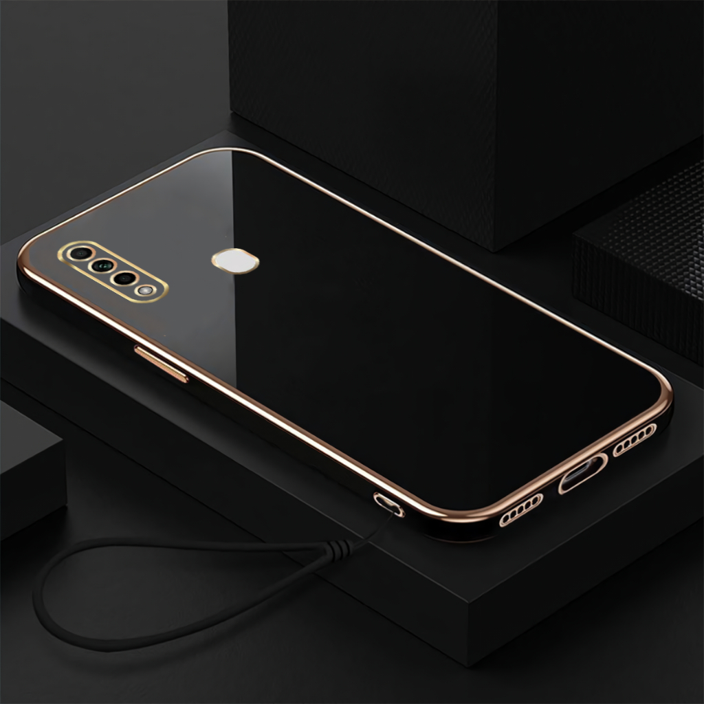 Softcase Oppo A31, A8 Case Luxury Plating Premium Casing
