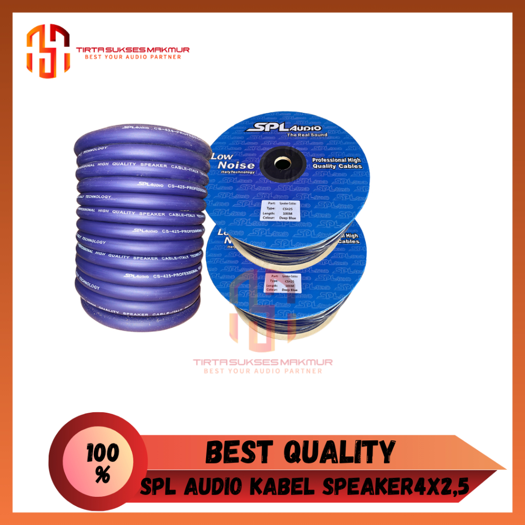 KABEL SPEAKER 4X2.5 SPL AUDIO ECER 15 METER