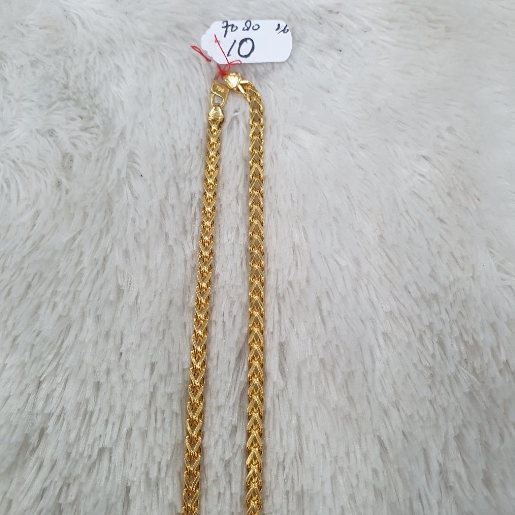 kalung victory emas kadar 70% berat 10gram