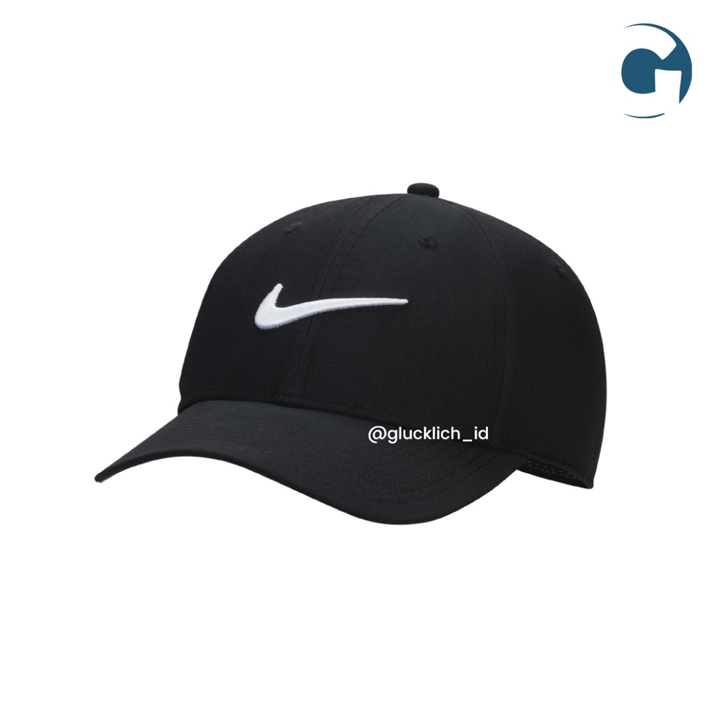 Nike, Dri-FIT Club Structured Swoosh Cap in Black