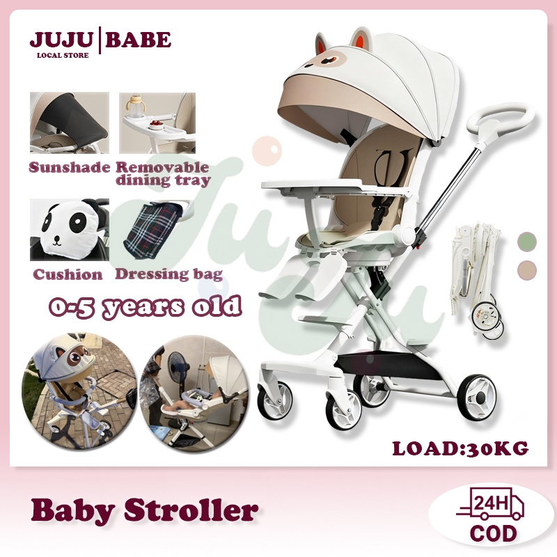 Bayi Kereta Dorong Bayi Lipat Travelling 2 Arah (Bisa Duduk Dan Berbaring)