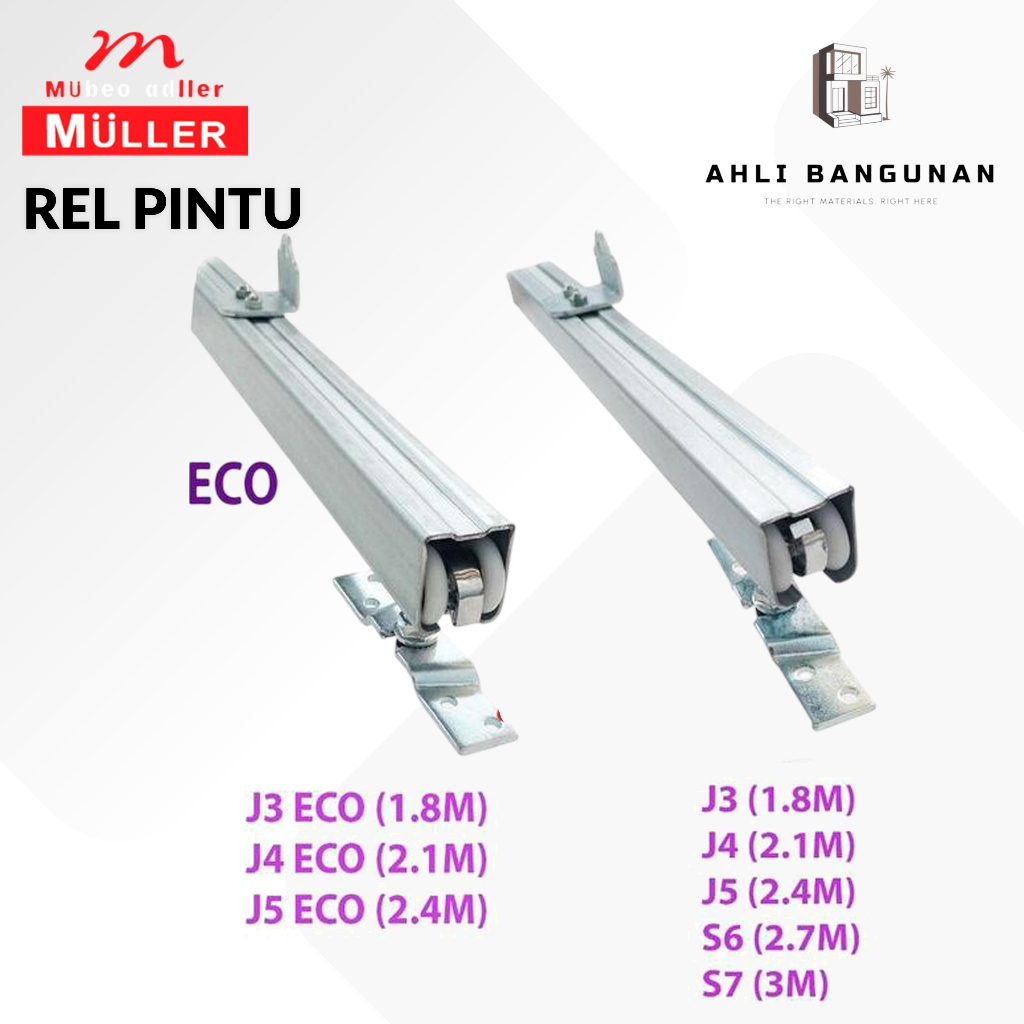 MULLER Rel Pintu Sliding