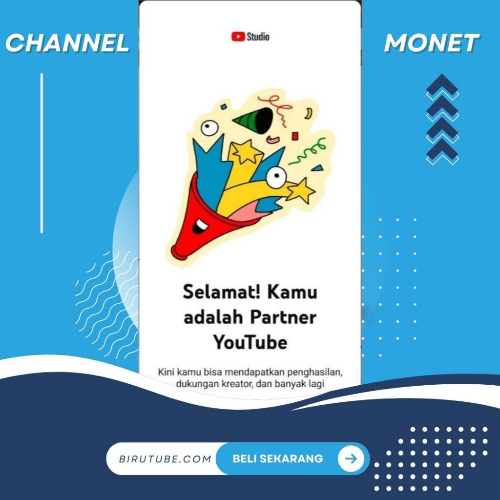 CHANNEL YOUTUBE MONETISASI + ADSENSE FRESH