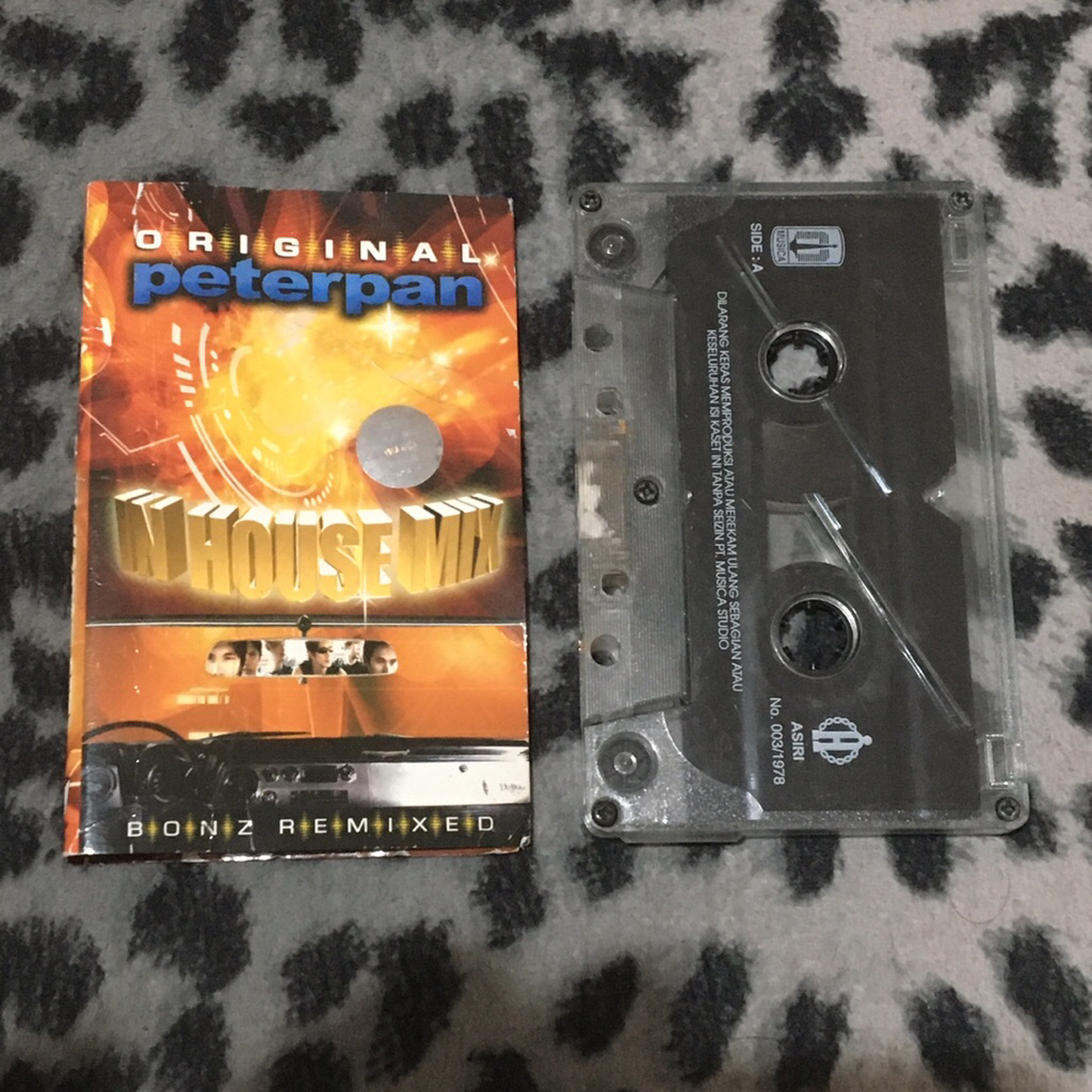 Kaset Tape Peterpan - In House Mix