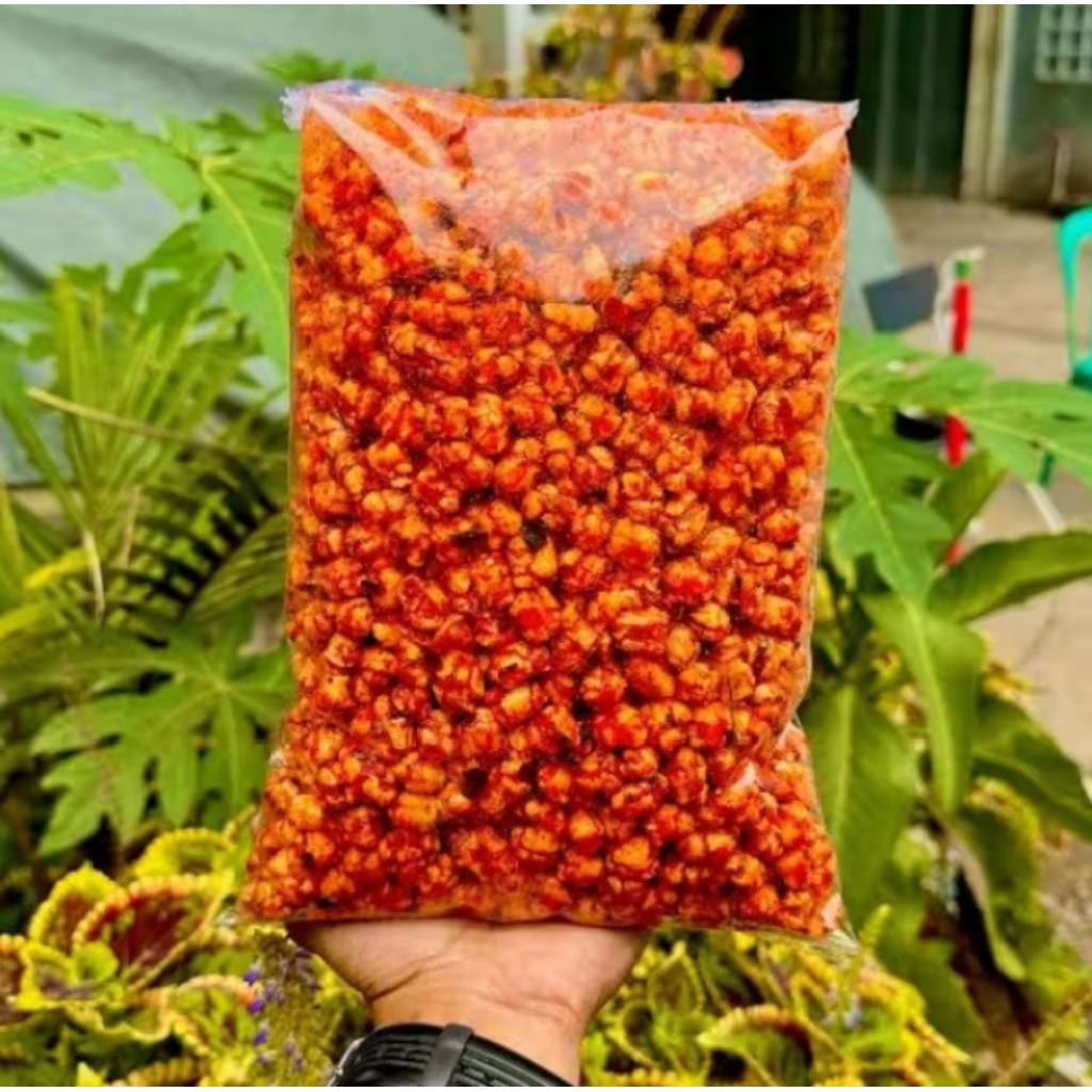 TIKTAK PILUS CIKUR REMPAH PEDAS DAUN JERUK 500GR. Seblak kering,Cemilan pedas.