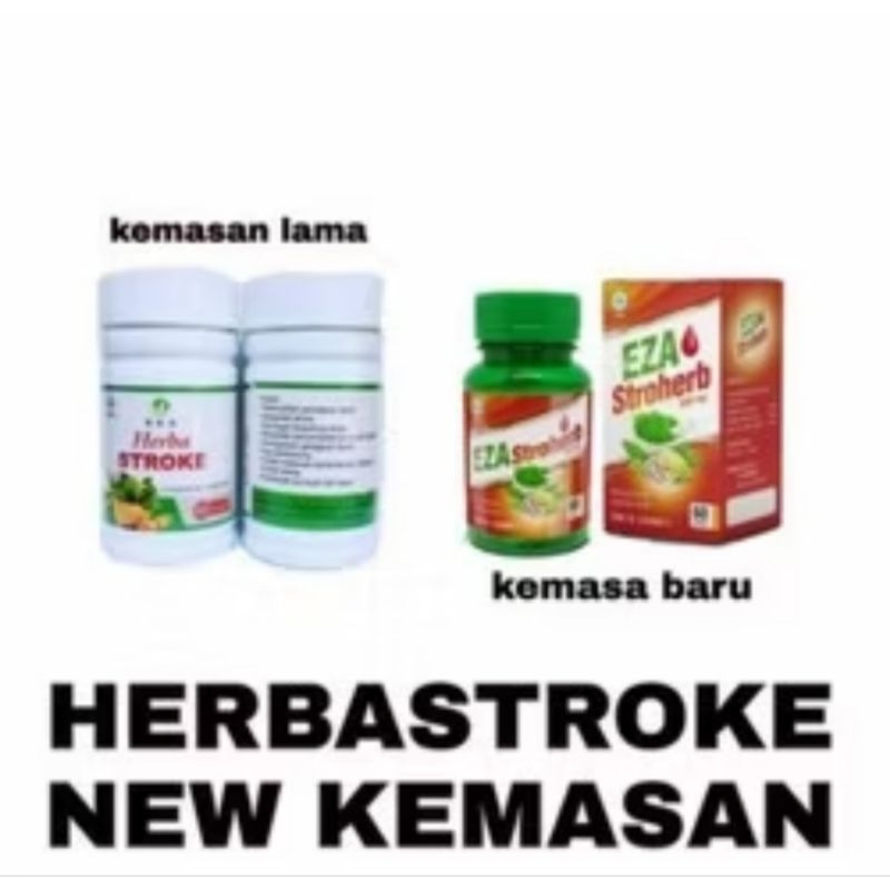 Kapsul Herba Stroke Normocare EZA Obat Stroke Aman Alami