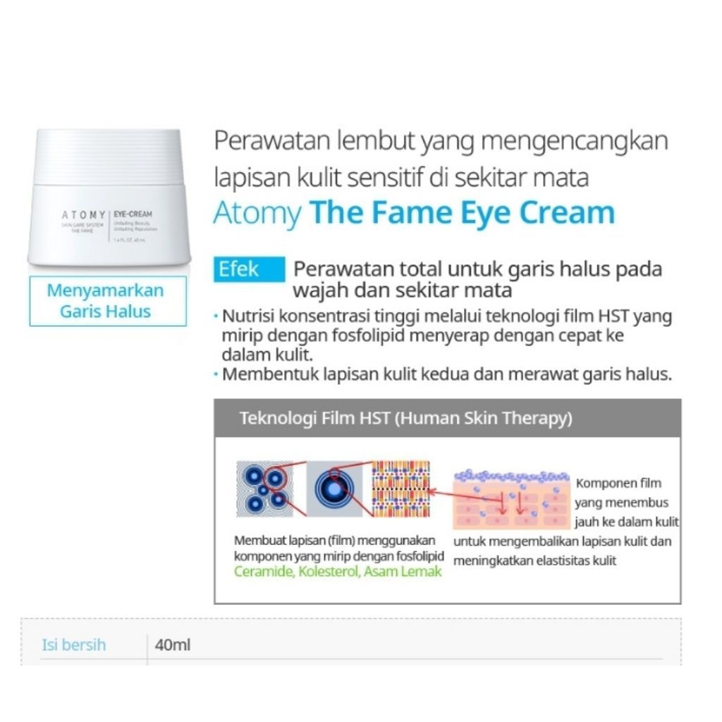 Atomy THE FAME Eye Cream