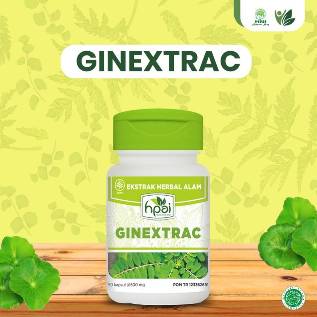 BISA COD Ginextrac Obat Herbal Alami Original HNI HPAI