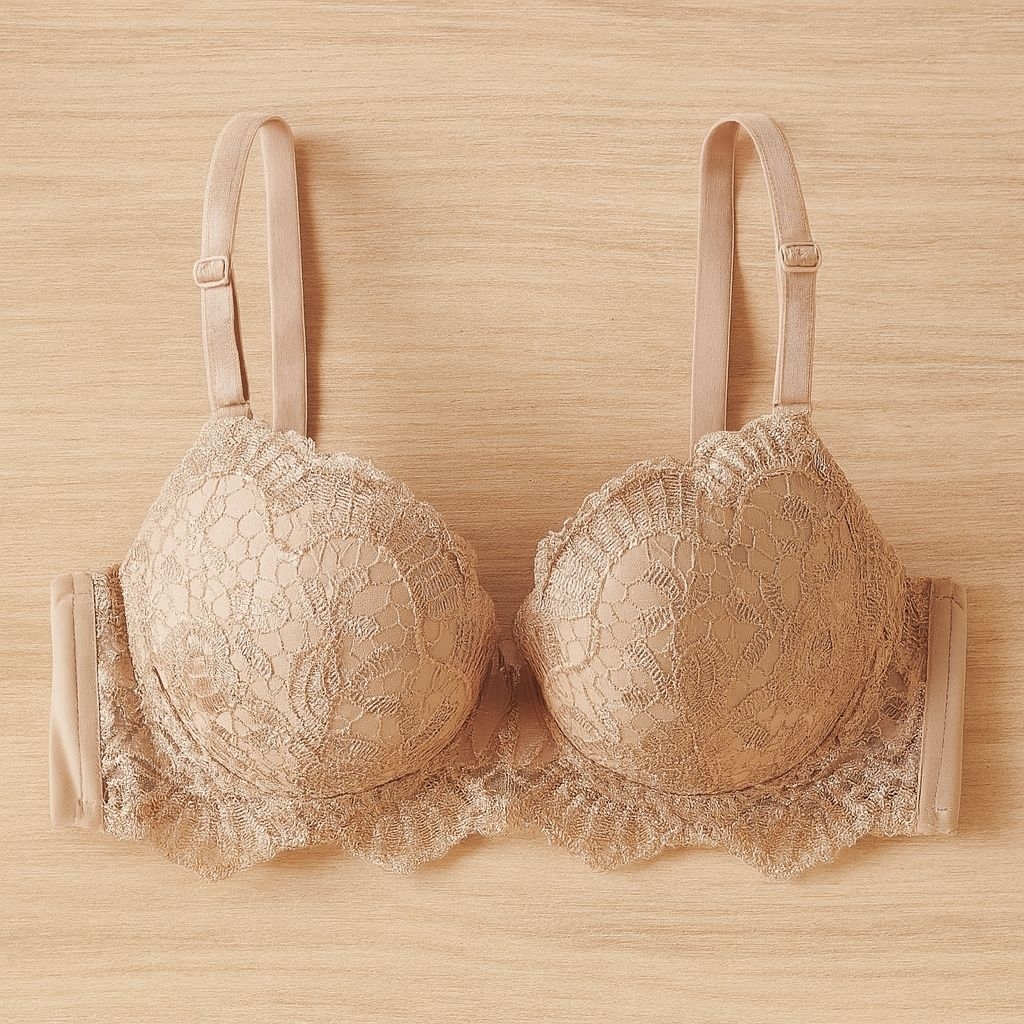 Bh Kawat Busa Tebal Push Up Bra Super Montok Kait 3 Beha Cantik Sexy Cup B