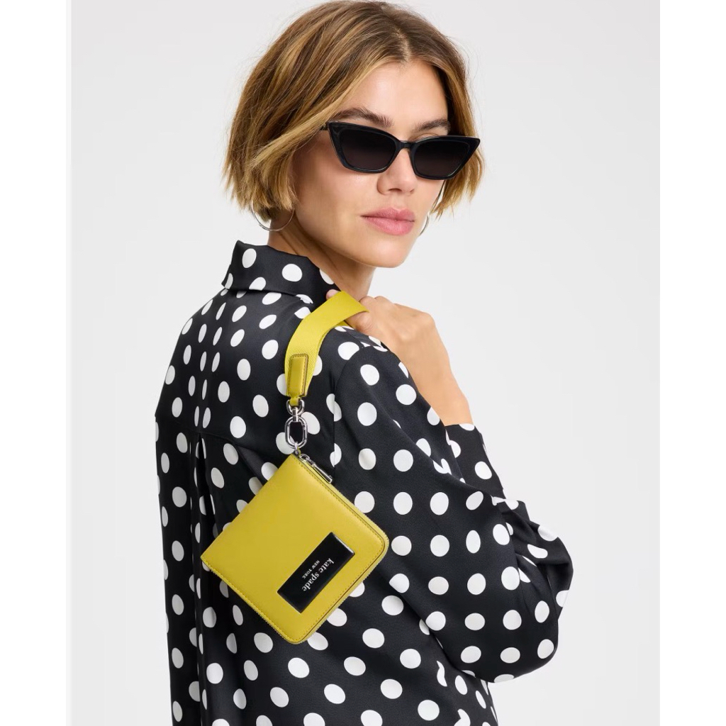Kate Spade ♠️ New York Webbed Wristlet