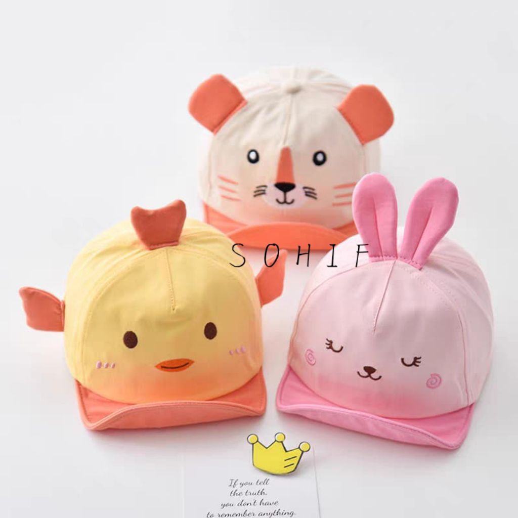 TOPI ANAK KARAKTER KELINCU PANDA BEBEK SINGA TOPI ANAK UNISEK TOPI ANAK LAKI LAKI DAN PEREMPUAN ANAK