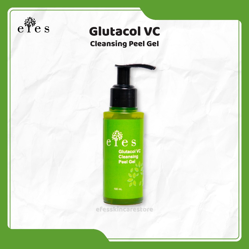 Efes Skincare Glutacol VC Cleansing Peel Gel 100 gr-Kemasan Baru 2021