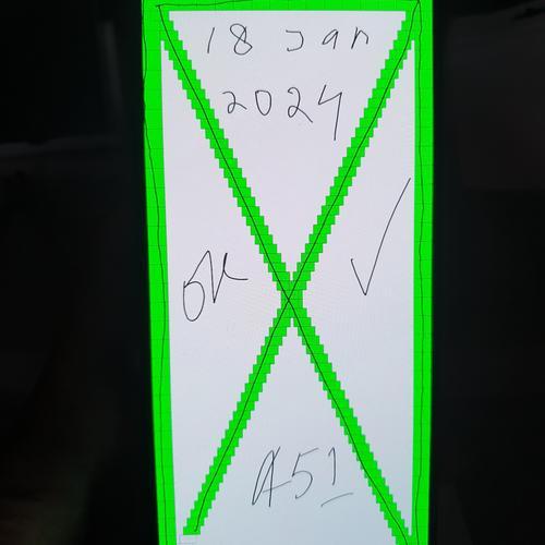 lcd + frame original cabutan samsung a51