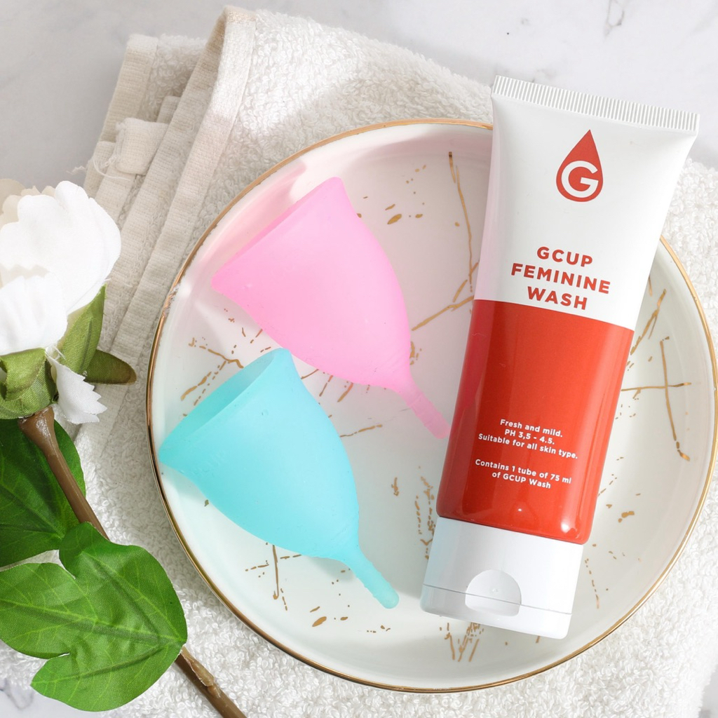 GCUP FEMININE WASH - Sabun Menstrual Cup & Organ Kewanitaan AMAN