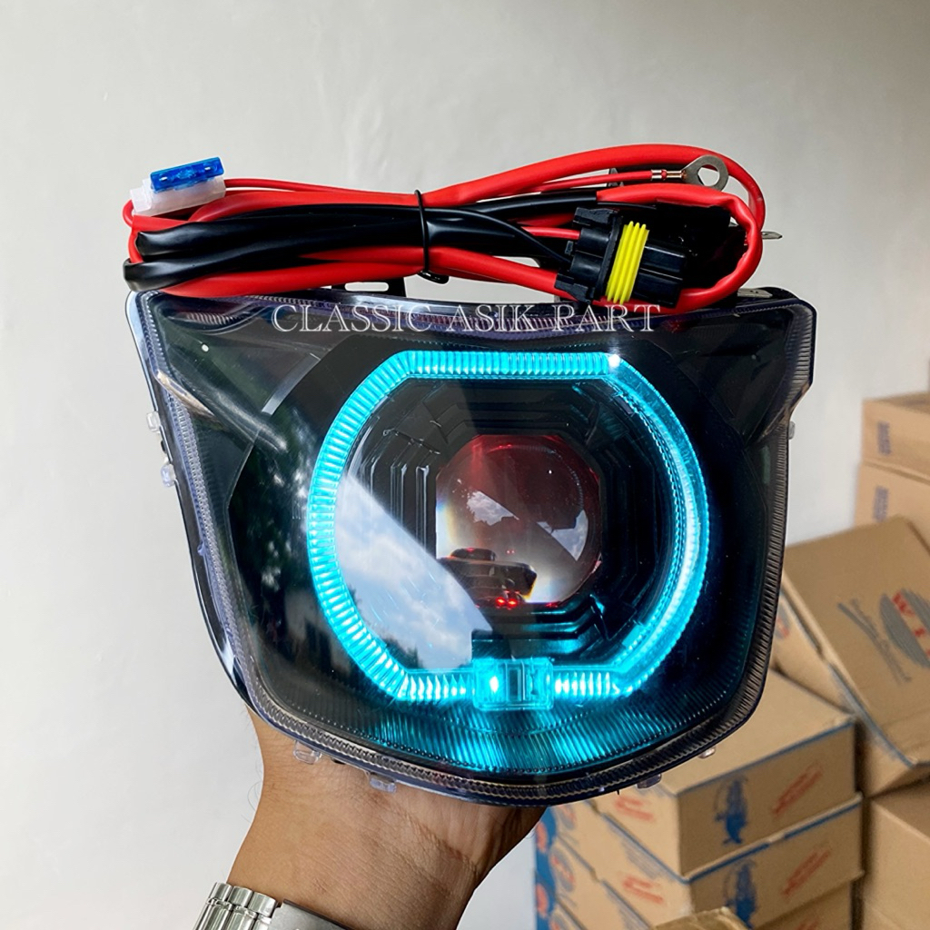 Reflektor Lampu Biled Jupiter Mx King V1 150 Matrix x1 4,5 Inc