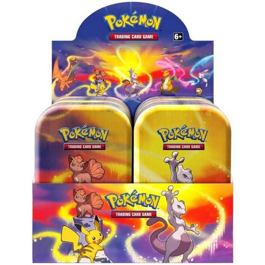 POKEMON TCG: KANTO POWER MINI TIN DISPLAY BOX (10 MINI TINS)