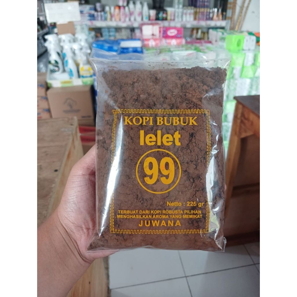 Kopi lelet 99 KOPI BUBUK LELET JUWANA ROBUSTA