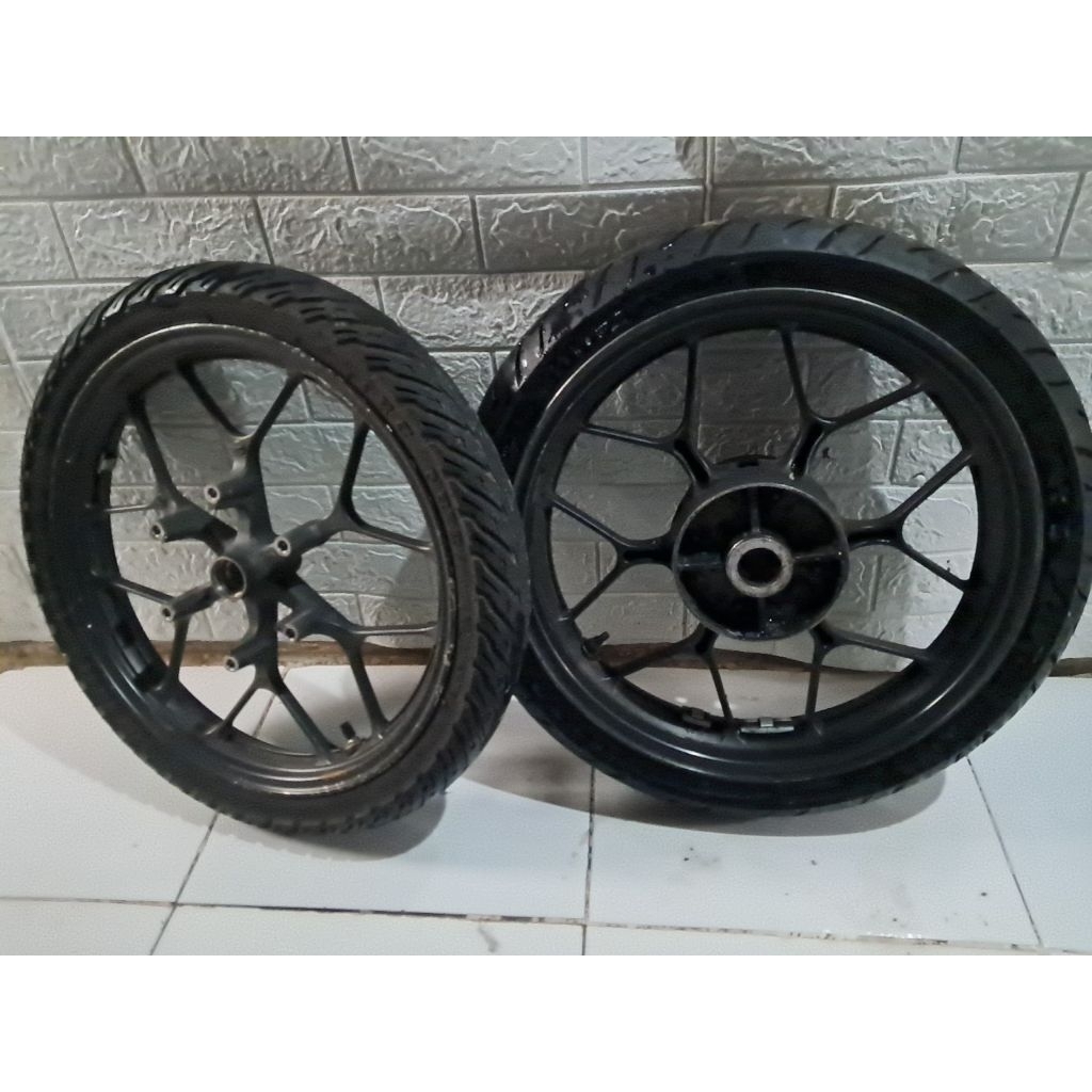 Velg honda supra gtr Sonic pelek racing palang original ori copotan standar kelengkapan seperti difo