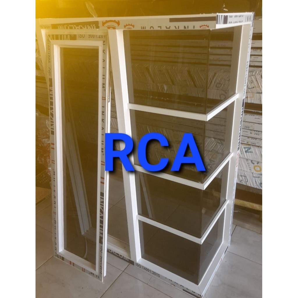 Kusen Jendela aluminium kaca