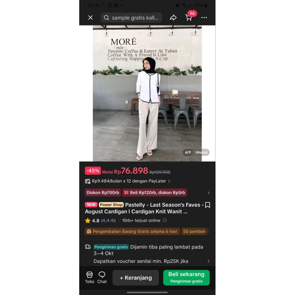 CARDIGAN PASTELLY OUTFIT-PRELOVED