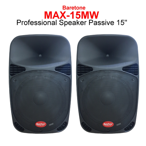 Professional Passive Speaker Baretone Max-15MW 15 Inch 600 Watt