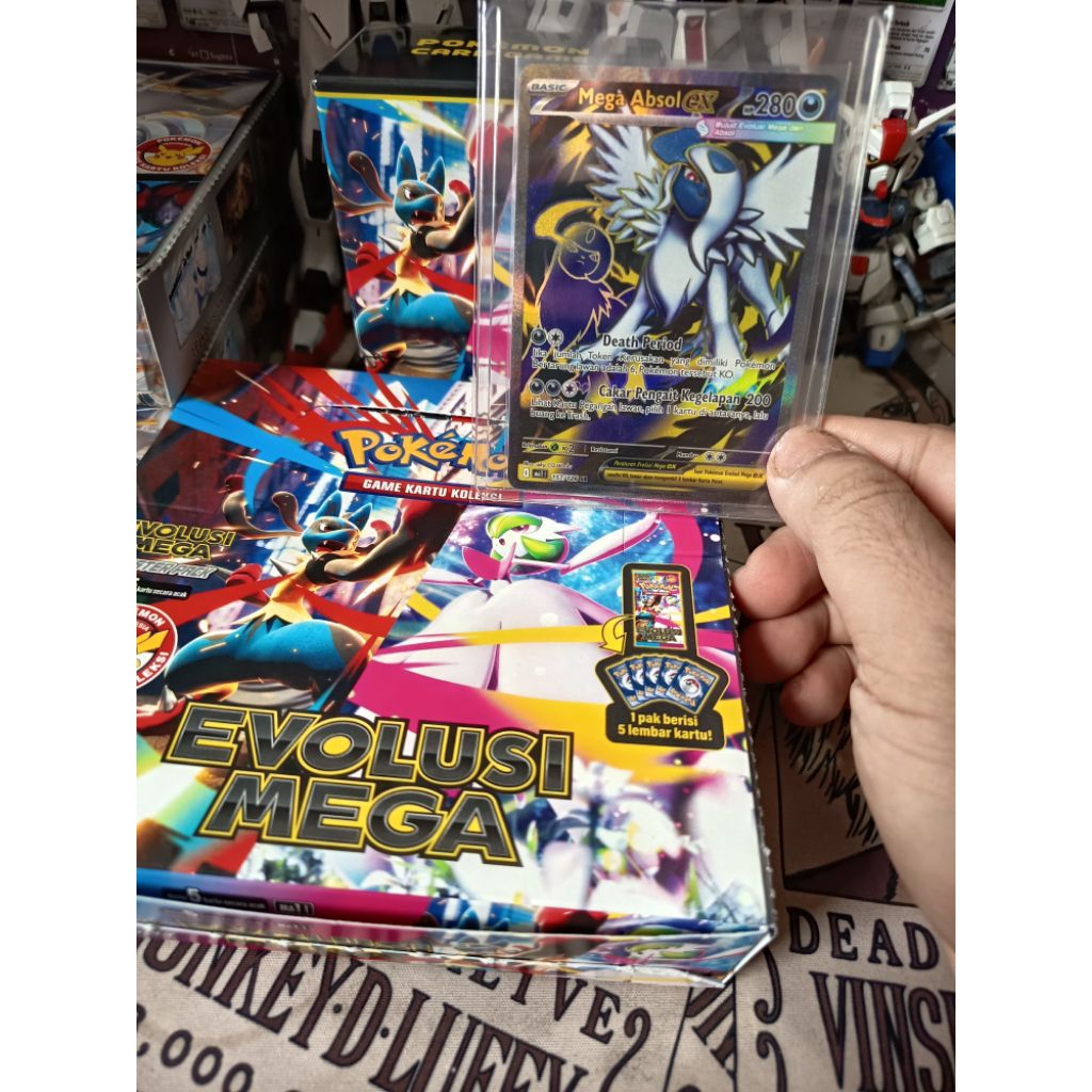 Mega Absol ex 157/126 SR - Set Evolusi Mega - Pokemon TCG Indonesia
