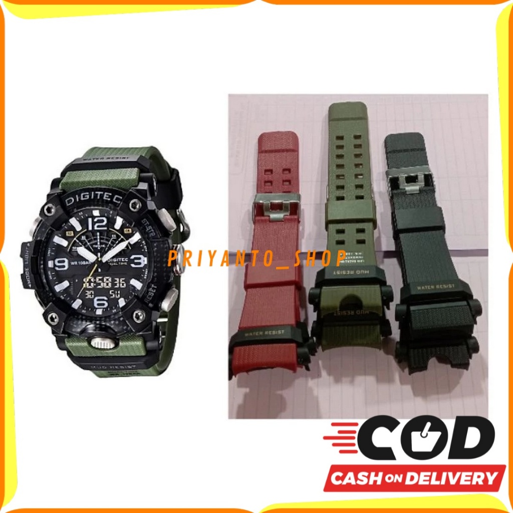 Strap Tali Jam Tangan Digitec DG-2118T DG-3118T DG-5118T DG2118T DG3118T DG5118T DG-2118