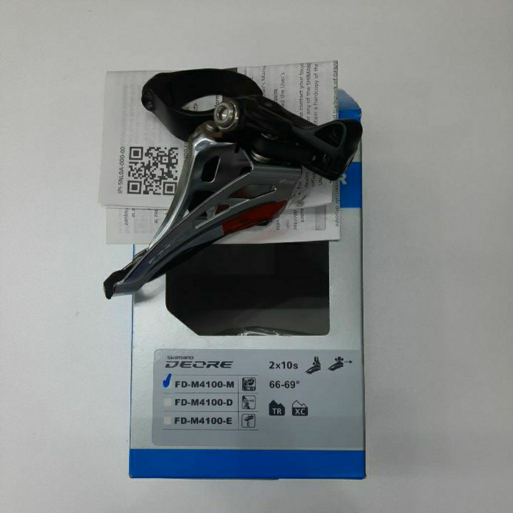 FD SHIMANO DEORE M4100 DUAL SIDE SWING CLAMP TARIKAN SAMPING