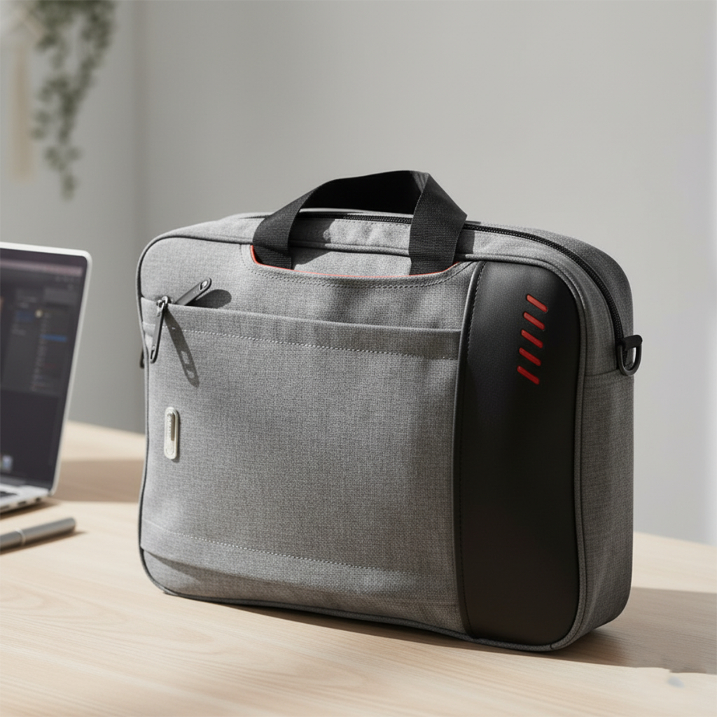 Snobby Office Bag Pria Tas Selempang Multifungsi Indigo Denim