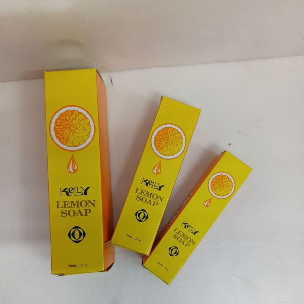 Kelly Lemon Soap / Sabun muka Kelly Lemon