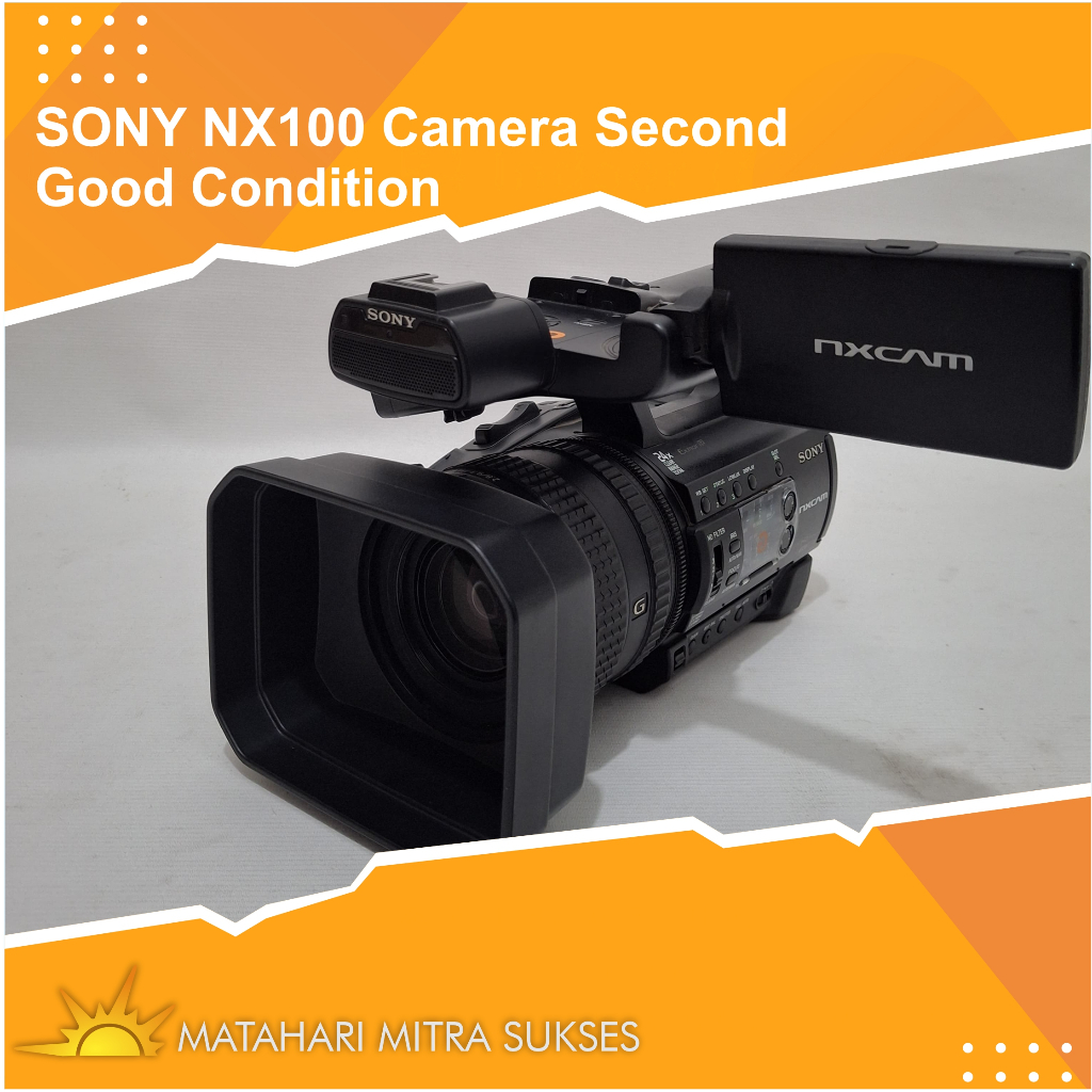 SONY NX100 Camera Second Good Condition