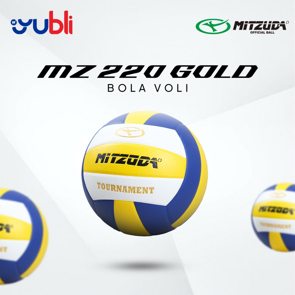 YuBli | BOLA VOLI | BOLA VOLI MITZUDA MZ-220 GOLD | ORI 100%