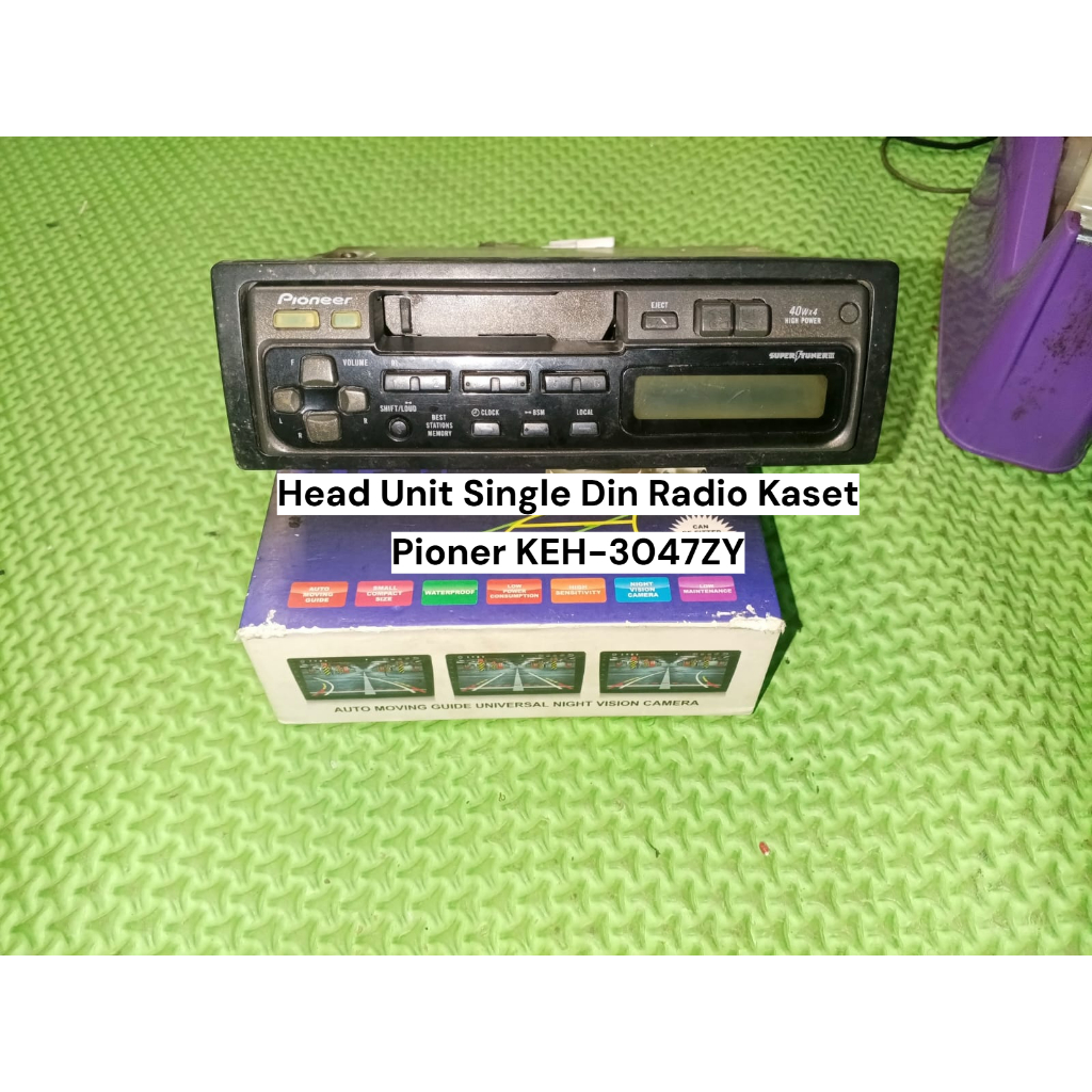 HEAD UNIT RADIO KASET MOBIL SINGLE DIN PIONEER KEH-3047ZY | KONDISI BEKAS NORMAL.