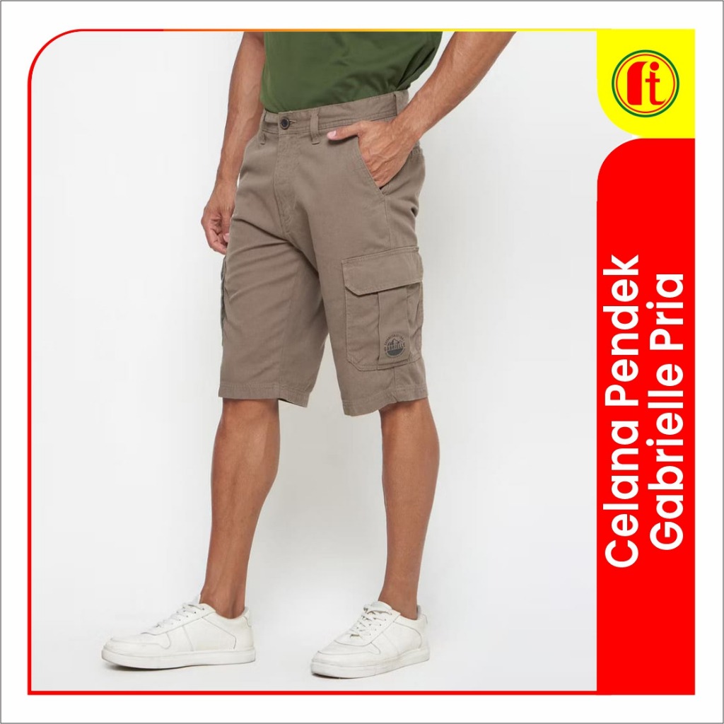 Celana Cargo Pendek Gabrielle Pria Dewasa - RITA