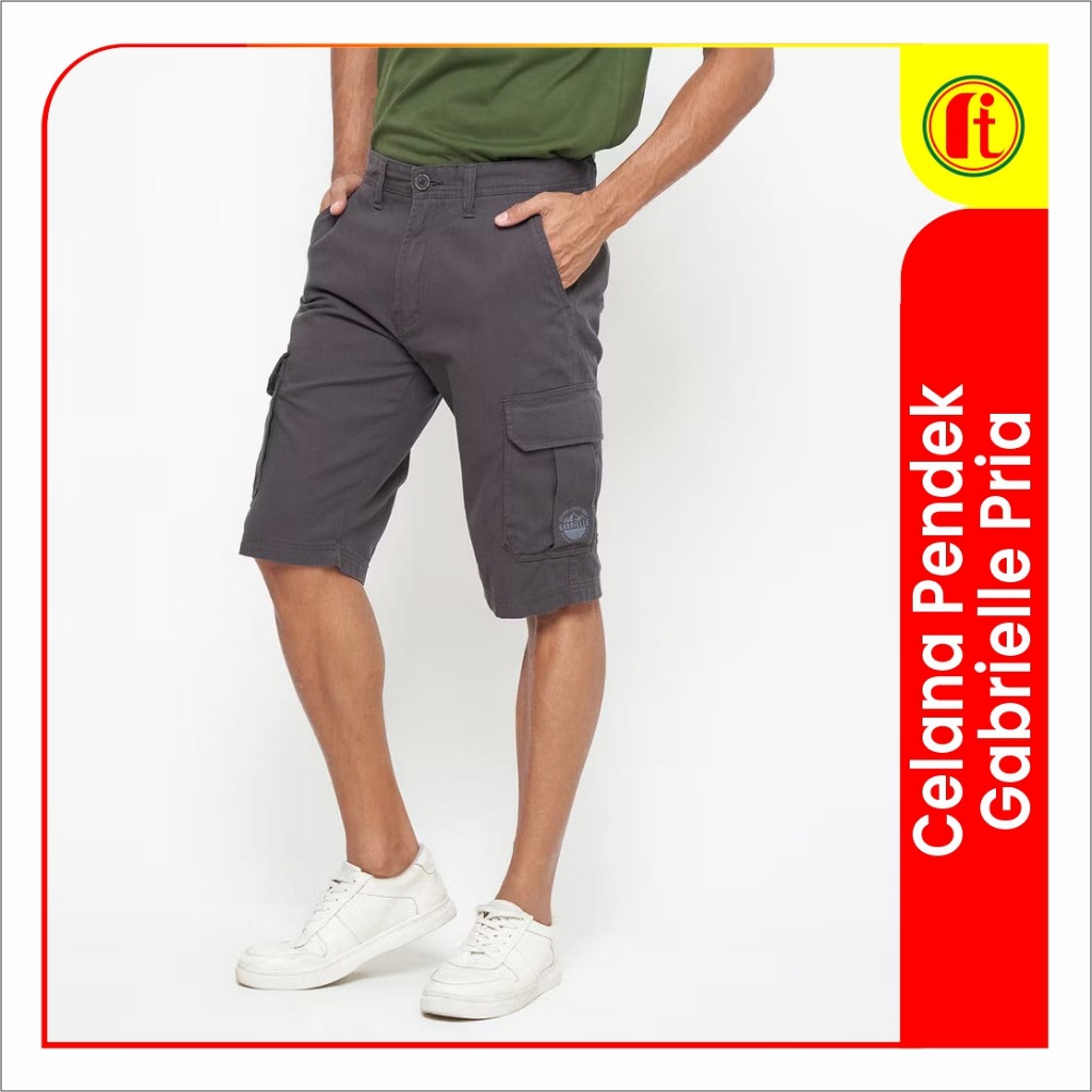 Celana Cargo Pendek Gabrielle Pria Dewasa - RITA