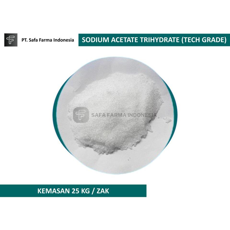 Sodium Acetate Trihydrate (Industrial Grade) – 25 Kg/Zak