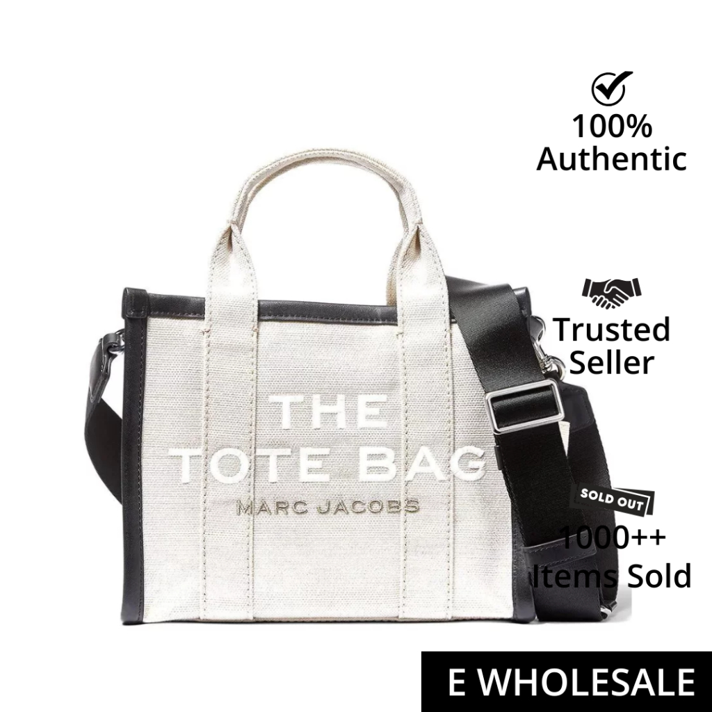 Marc Jacobs Small Traveler Tote Bag Natural