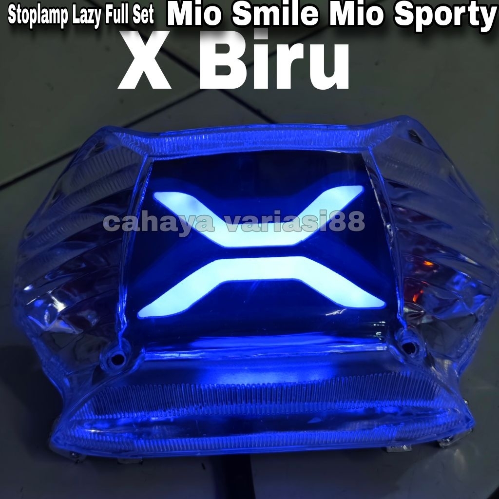 Lampu Stop Belakang lazy Ful Set Custom Mode Lazy Kedip Motor Yamaha Mio Smile Mio Sporty Mio Lama L